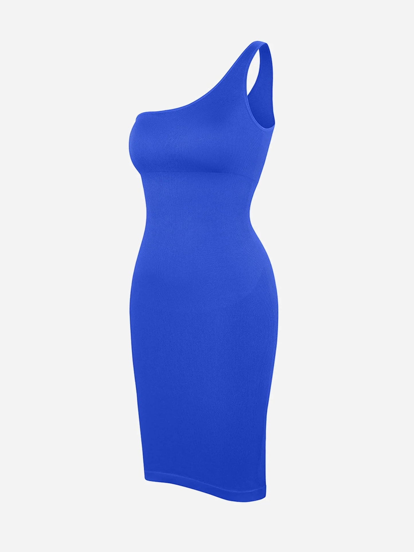 Sllowy - Vestido Moldeador Midi De Un Solo Hombro