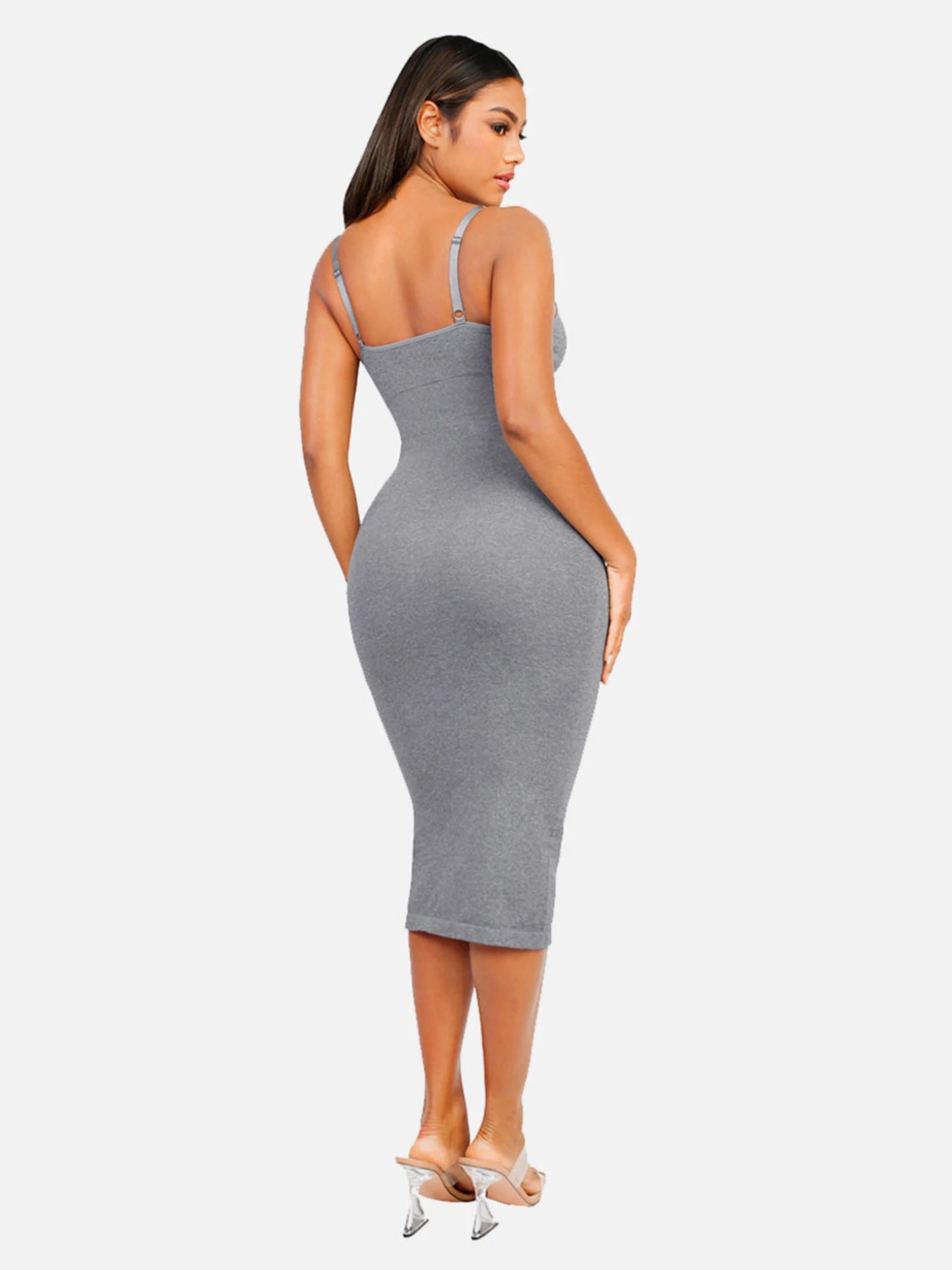 Sllowy - Vestido Moldeador Midi Sin Costuras