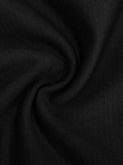 Sllowy - Vestido Moldeador Midi de Escote Alto Sin Costuras