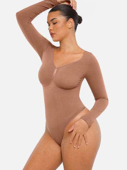 Sllowy - Body Suit Moldeador Manga Larga