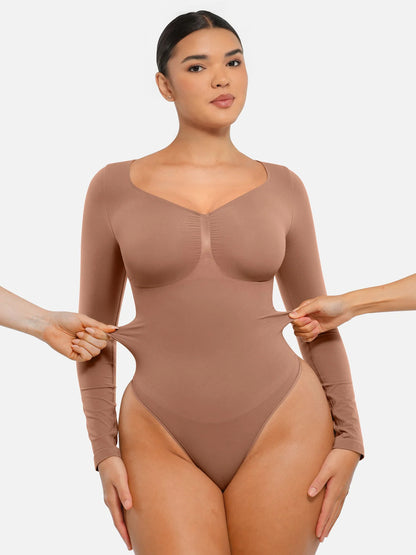 Sllowy - Body Suit Moldeador Manga Larga