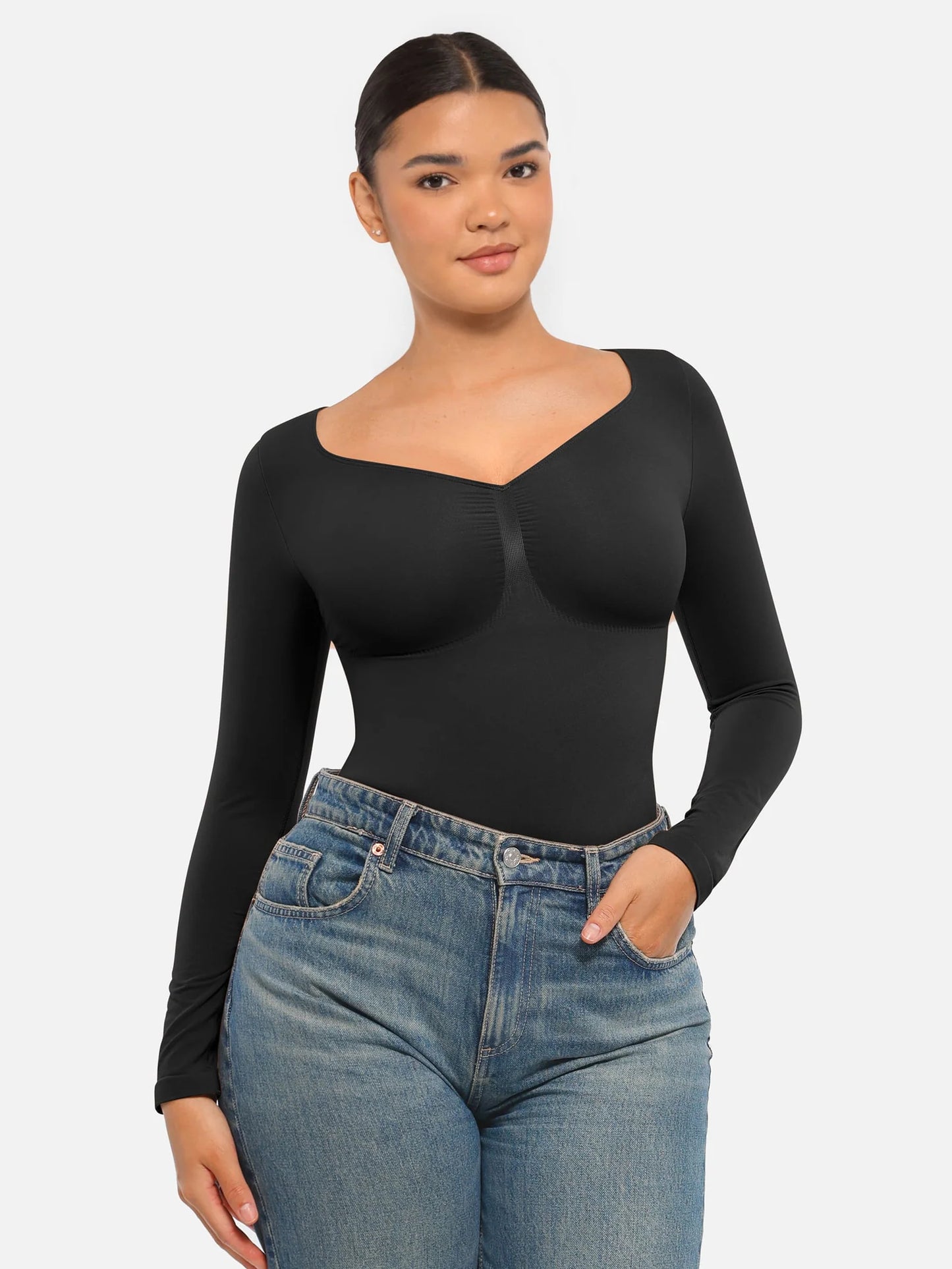 Sllowy - Body Suit Moldeador Manga Larga