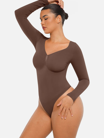 Sllowy - Body Suit Moldeador Manga Larga