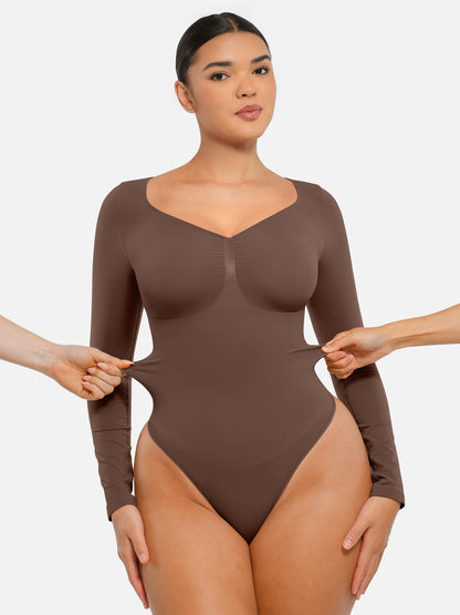 Sllowy - Body Suit Moldeador Manga Larga