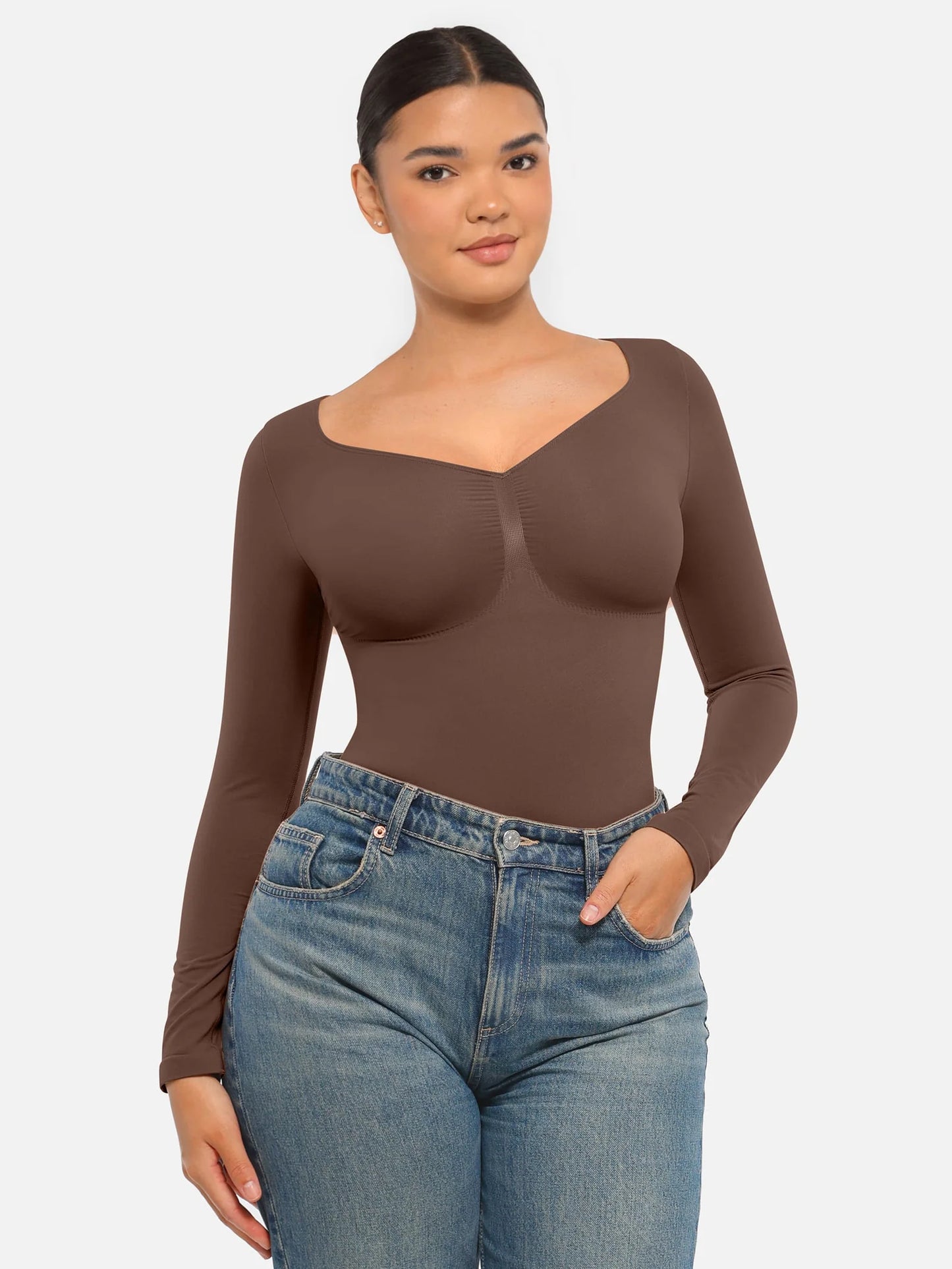 Sllowy - Body Suit Moldeador Manga Larga
