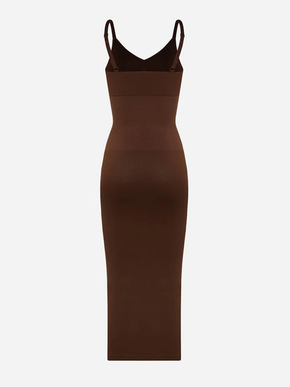 Sllowy - Vestido Moldeador Midi Sin Costuras