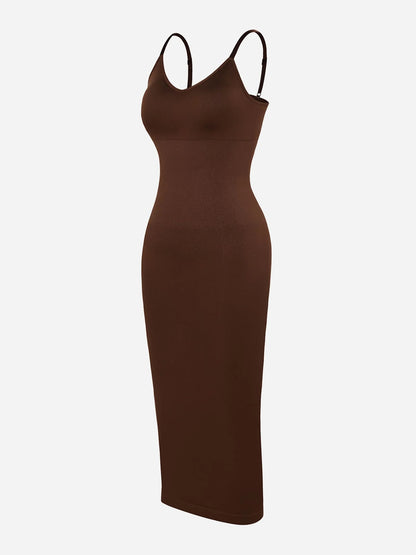 Sllowy - Vestido Moldeador Midi Sin Costuras