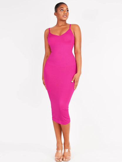 Sllowy - Vestido Moldeador Midi Sin Costuras
