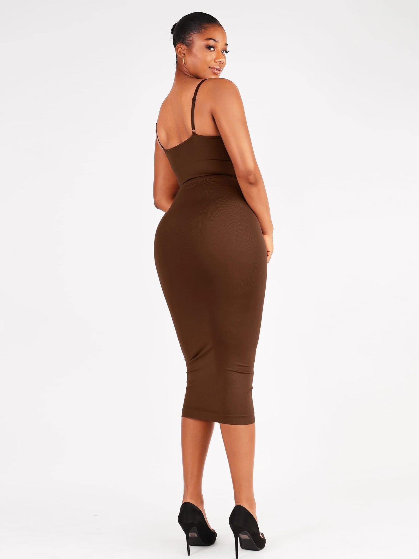 Sllowy - Vestido Moldeador Midi Sin Costuras