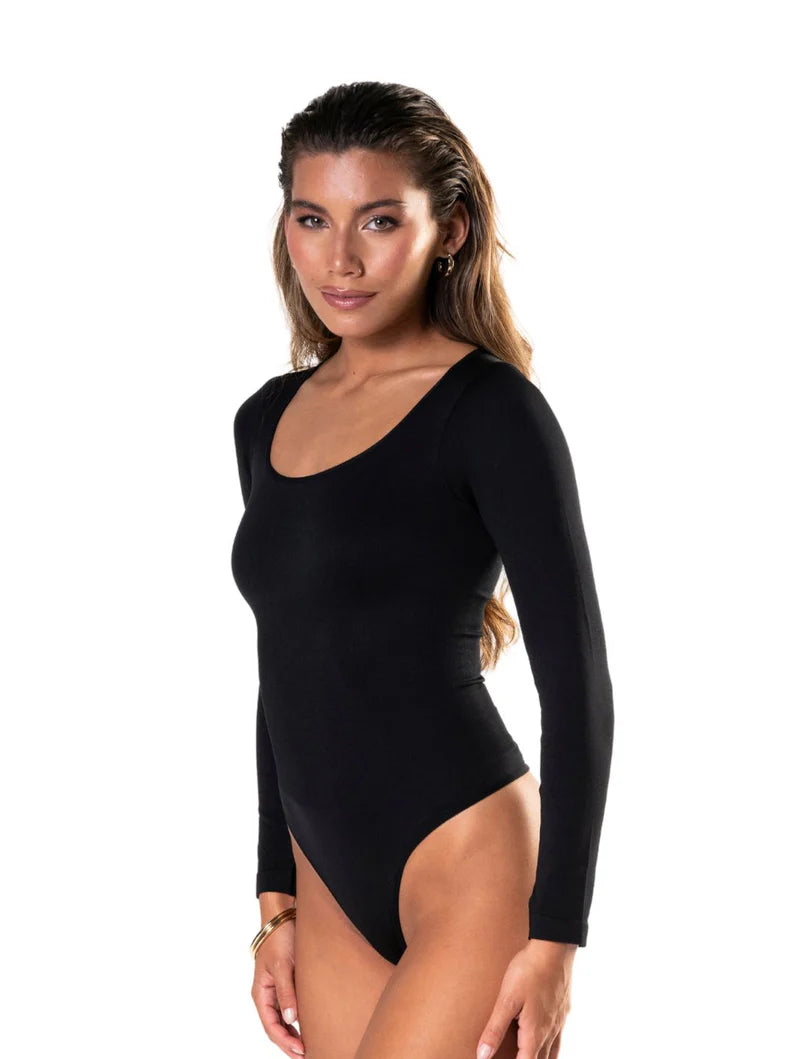 Sllowy - Body de Manga Larga con Tanga
