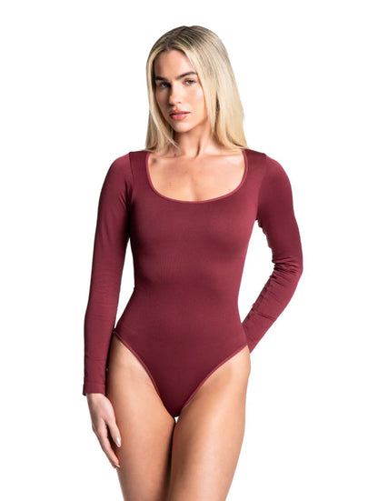 Sllowy - Body de Manga Larga con Tanga