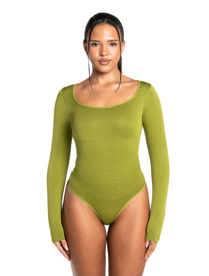 Sllowy - Body de Manga Larga con Tanga